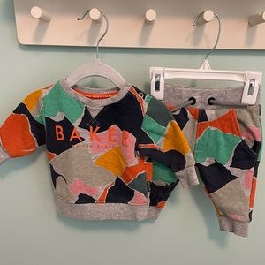 Ted Baker Printed Sweatsuit
